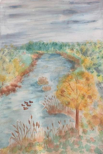 Река Дон осенью