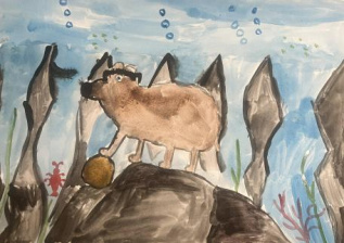 Водные приключения капибара