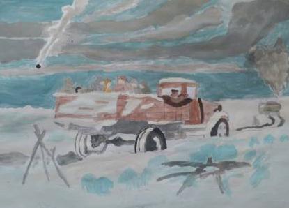 Дорога жизни-Ладожское озеро