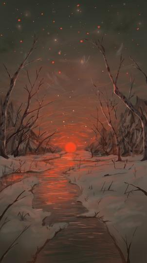 Алая изморозь