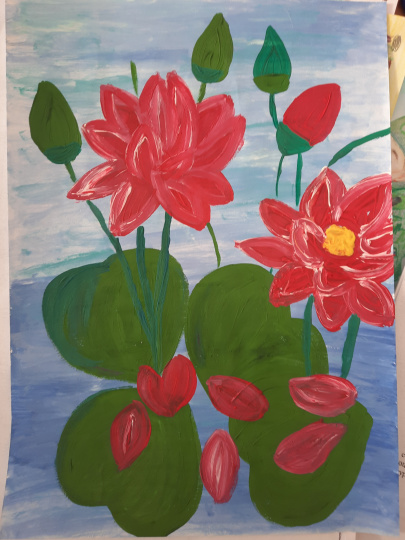 Пруд в цвету 