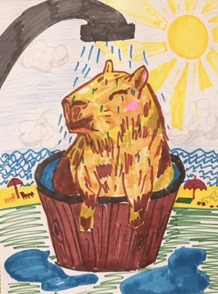 Капибарик Плюх