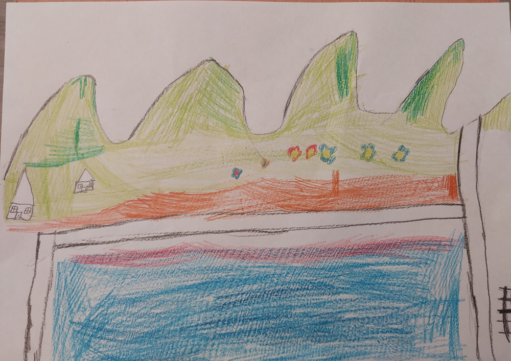 Красное озеро 