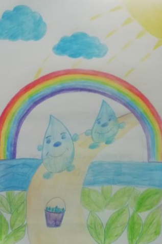 отражение радуги