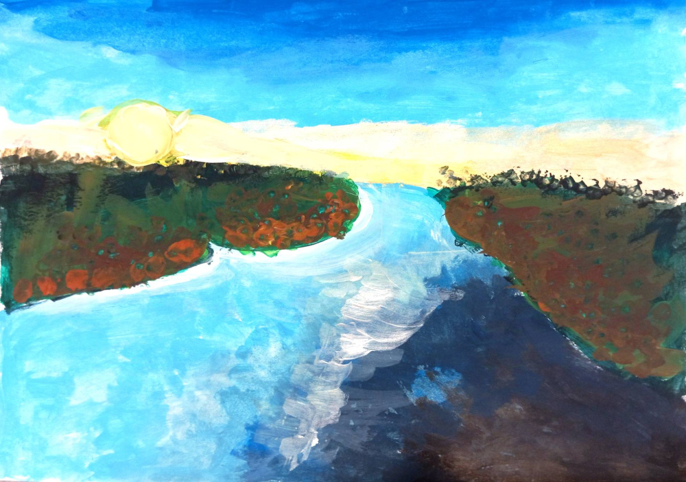 река Тымь Ногликский район Сахалинская область