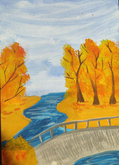 Осенняя река