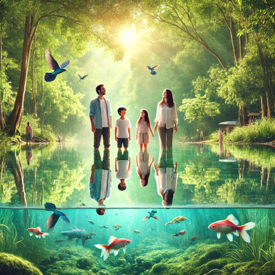 Семья чистой воды