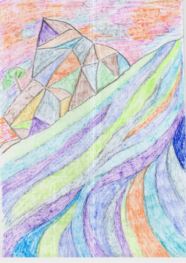 река Чусовая в лучах летнего заката