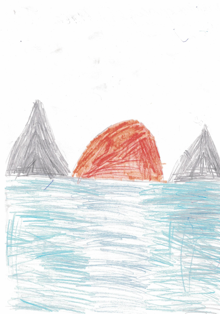 Вечер на море