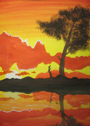 Отражение в воде